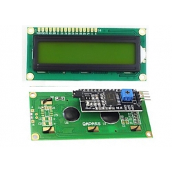 LCD 16x2 Yellow Screen มี I2C ในตัว